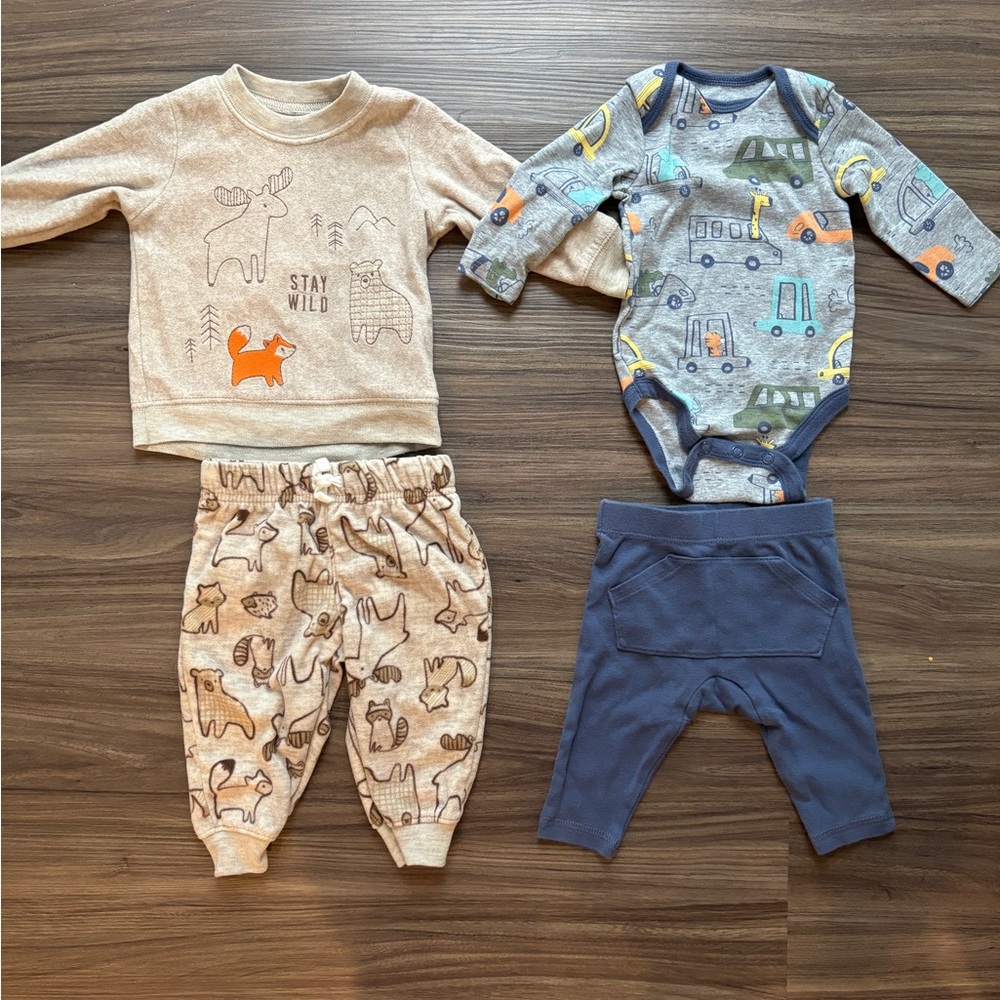 2 Matching Set Outfits Size 3 Months 3-6 Months